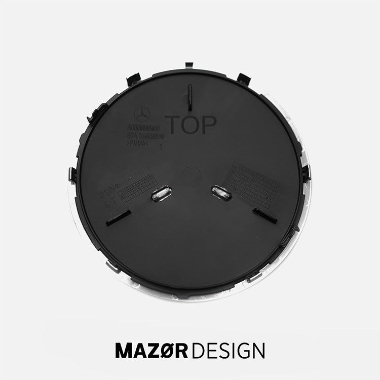 Mercedes-Benz - Emblem Front Sign Black A0008880400