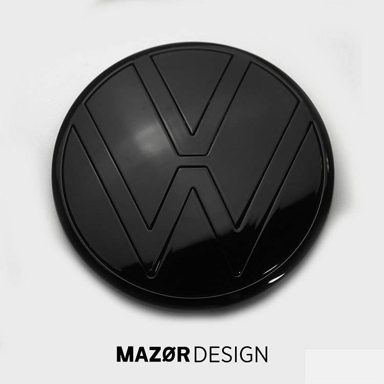 VW Crafter SY Facelift - Emblem Hinten Zeichen Schwarz Glanz (ab 07/24)
