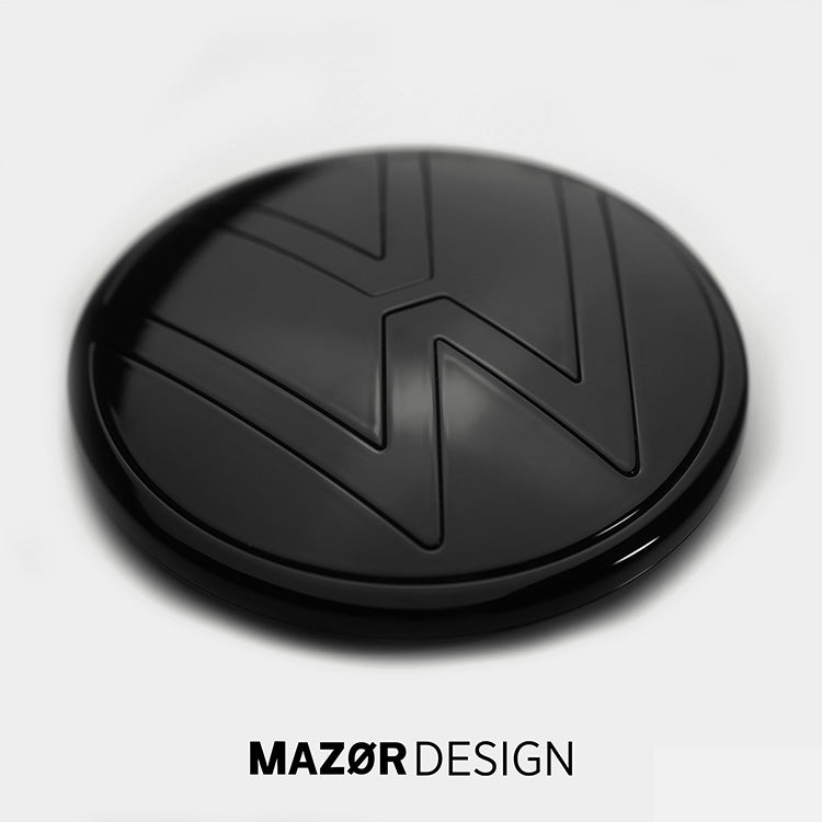 VW Crafter SY Facelift - Emblem Hinten Zeichen Schwarz Glanz (ab 07/24)