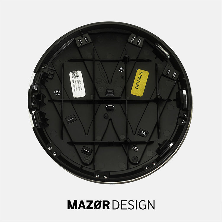 VW Crafter SY Facelift - Emblem Hinten Zeichen Schwarz Glanz (ab 07/24)