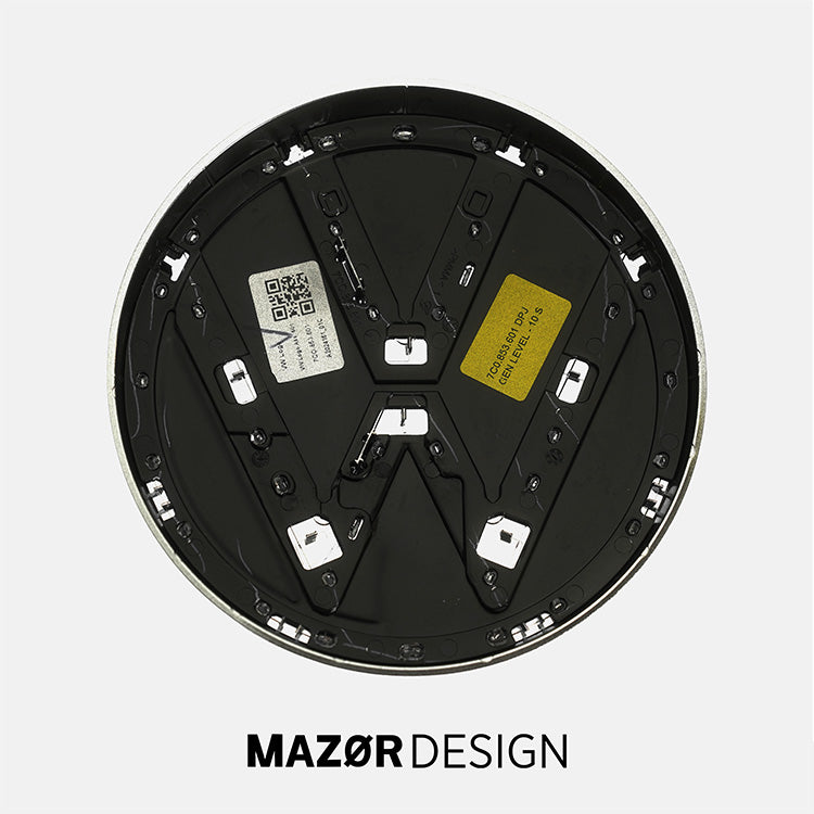 VW Crafter SY Facelift - Emblem Vorne Zeichen Schwarz Glanz (ab 07/24)