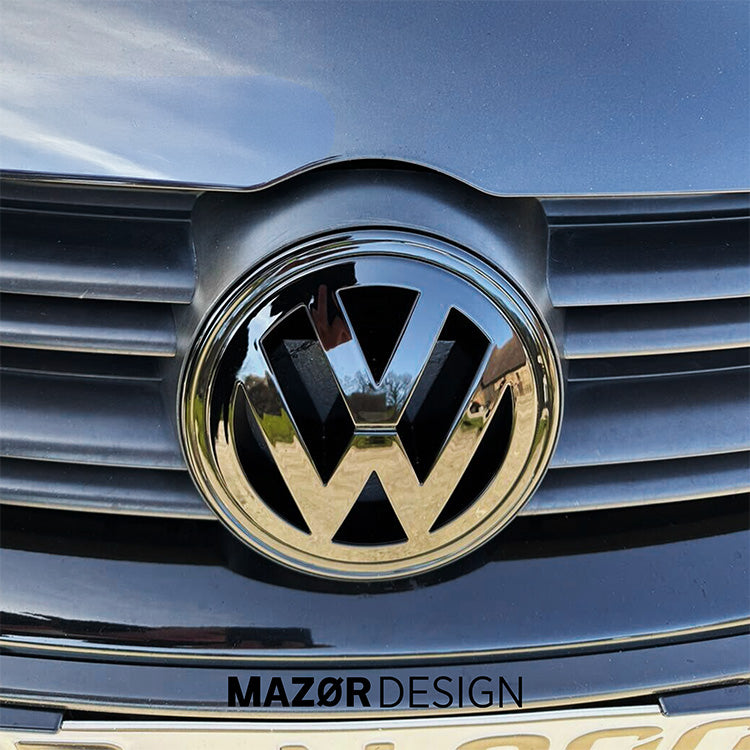 VW Golf 5 (04 to 09, PR: A8G!) - Emblem Front Black