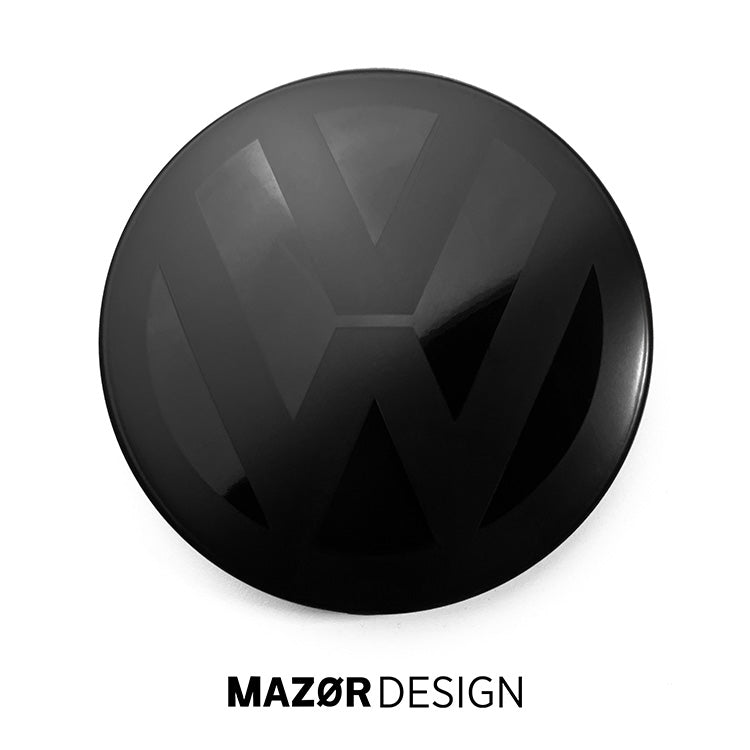 VW T-Roc - Emblem Vorne Schwarz Matt bis 2020