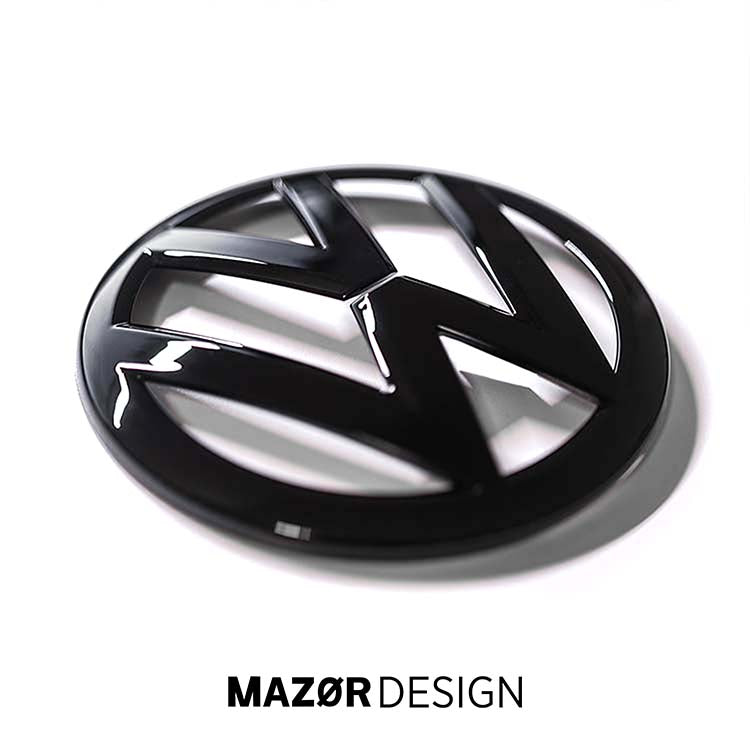 VW Arteon - Emblem Vorne & Hinten Schwarz Glanz