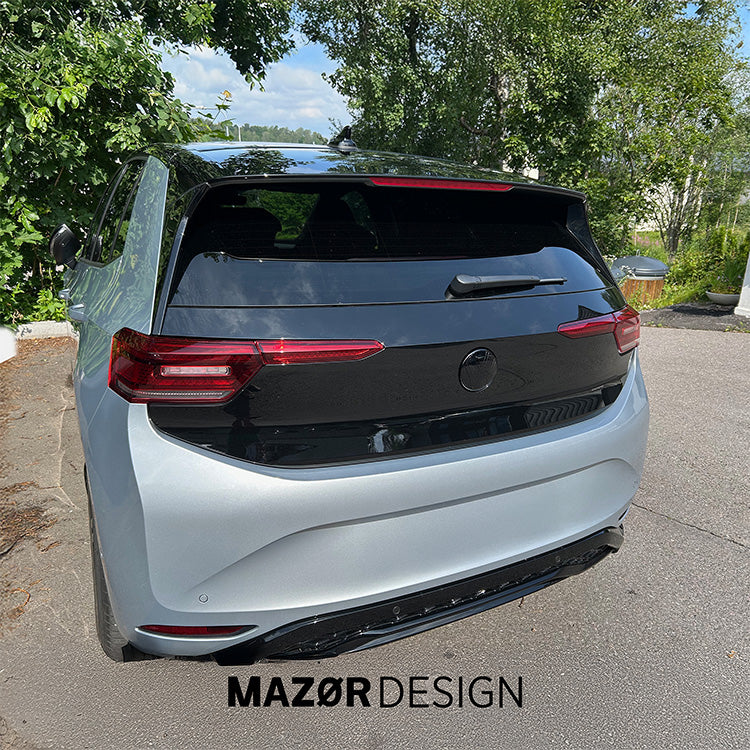 VW ID3 - Emblem Hinten Heckklappe Schwarz Glanz