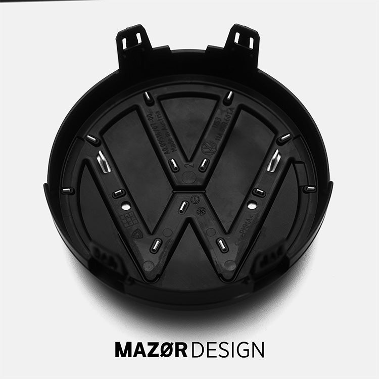 VW ID4 - Emblem Vorne Kühlergrill Schwarz Glanz