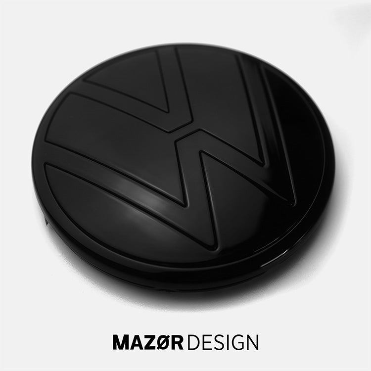 VW ID4 - Emblem Hinten Heckklappe Schwarz Glanz