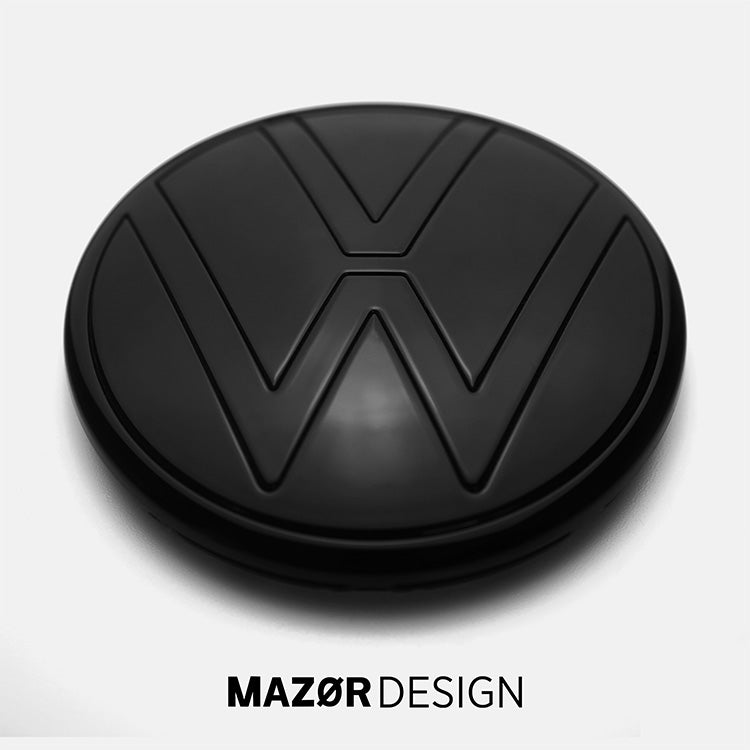 VW ID4 - Emblem Hinten Heckklappe Schwarz Glanz