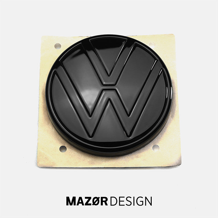 VW ID7 - Emblem Hinten Heckklappe Schwarz Glanz
