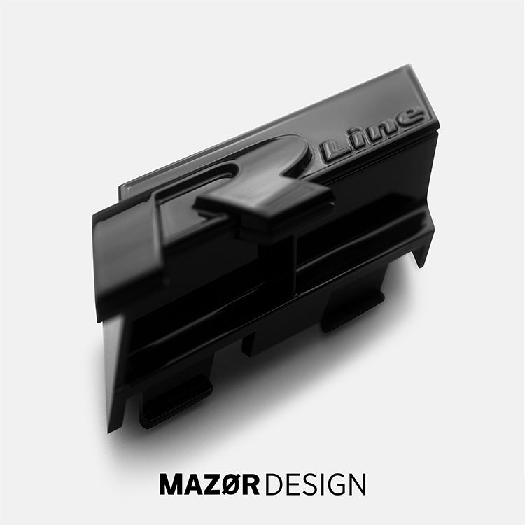 VW Passat B8 - R-Line Emblem Vorne Schwarz Glanz