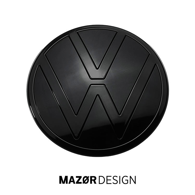 VW Passat B9 - Emblem Vorne Zeichen Schwarz Glanz