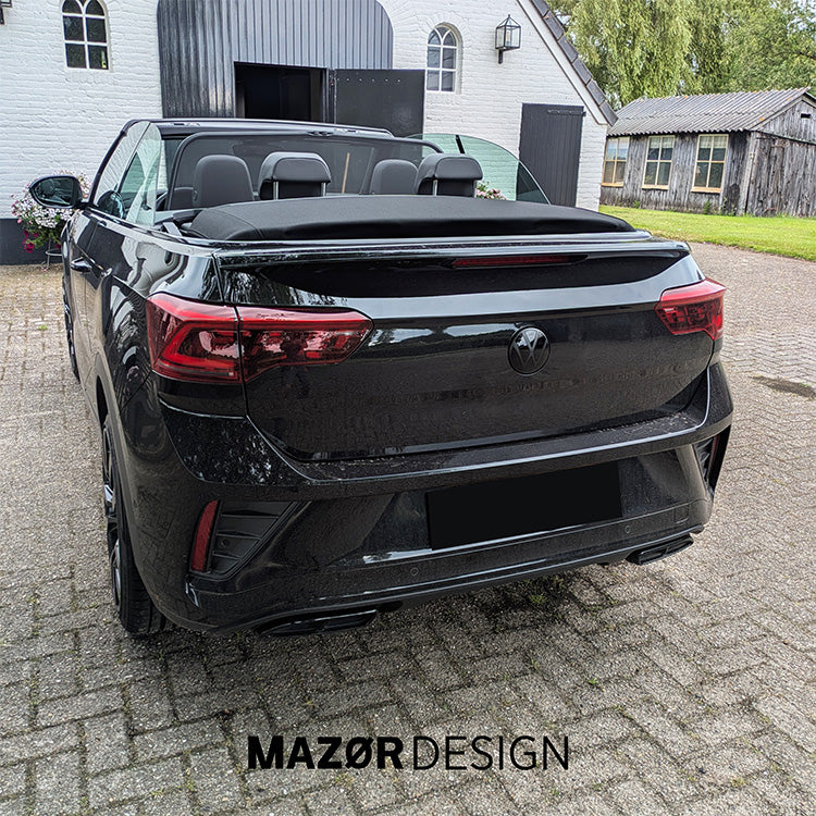 VW T-Roc - Emblem Rear Black (from 07/2020)