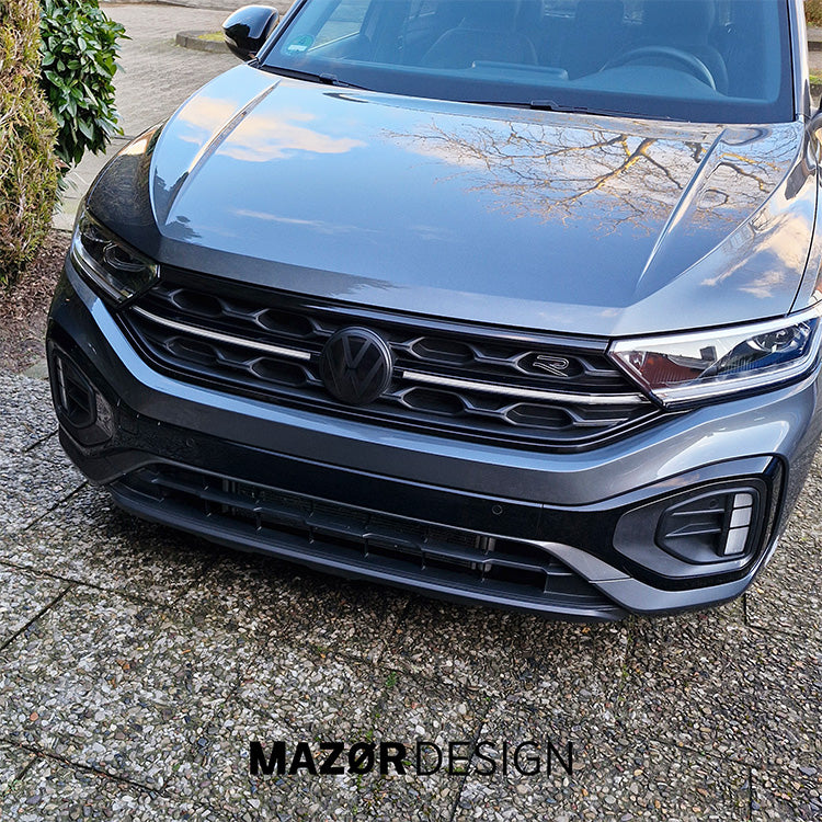 VW T-Roc Facelift - Emblem Vorne Schwarz Glanz ab 07/2020