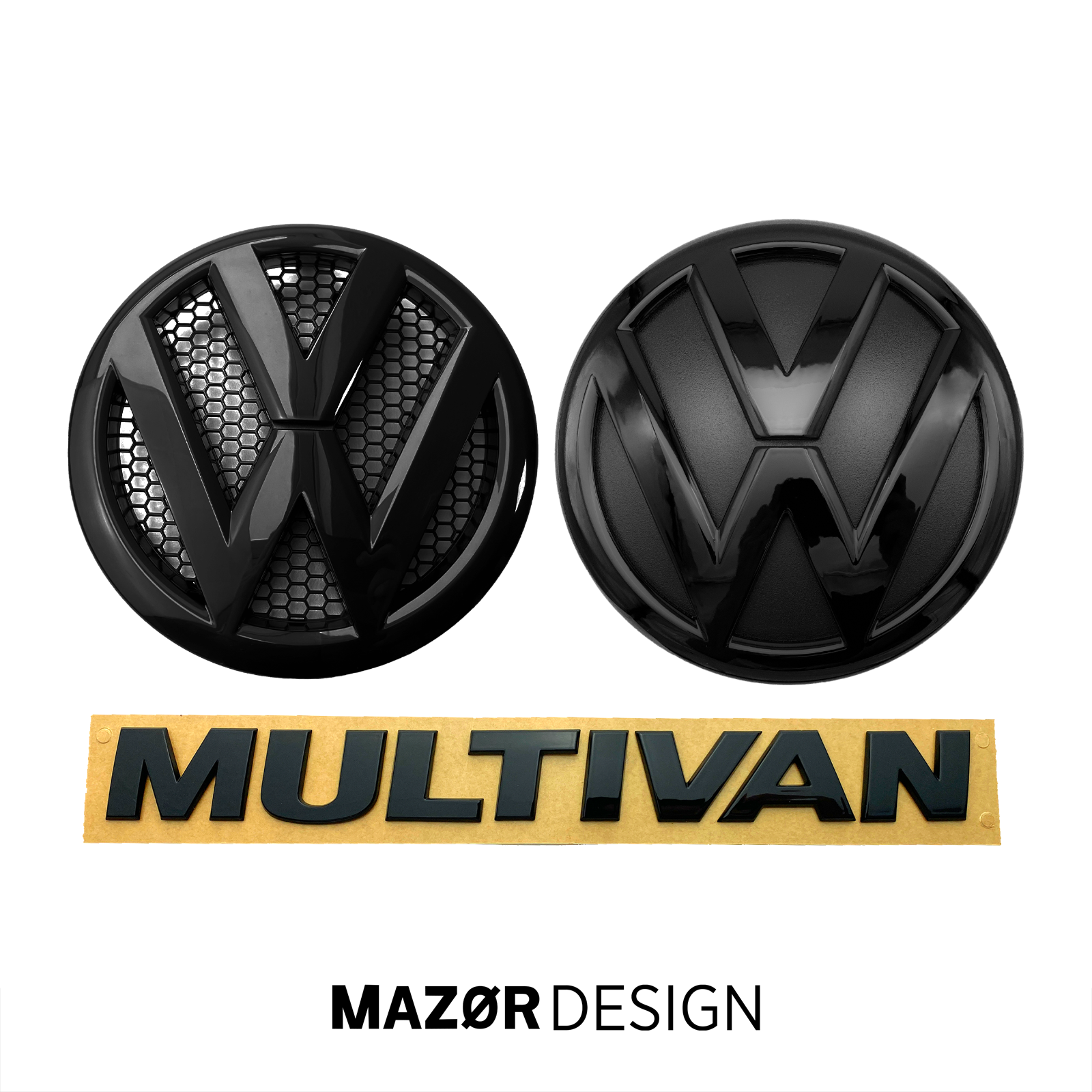 VW T5 Facelift - Multivan Emblem Set Front &amp; Rear