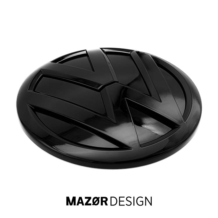 VW Crafter SY - Emblem Hinten Zeichen Schwarz Glanz (bis 06/24)