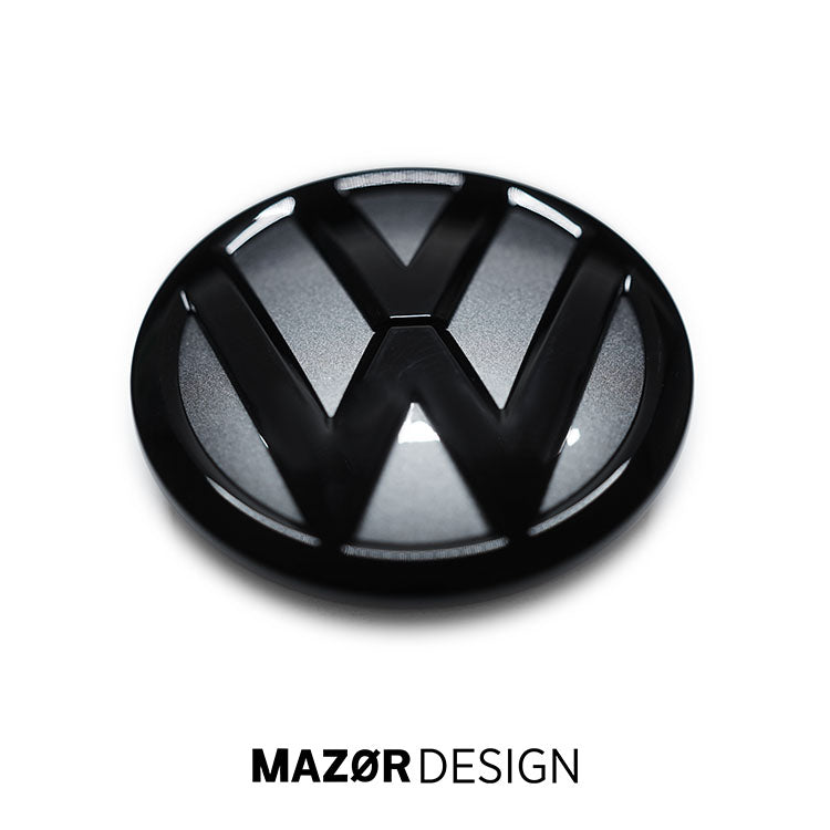 VW T5 T6 T6.1 - Emblem Hinten Schwarz Indiumgrau Metallic LR7H