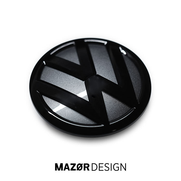 VW T5 T6 T6.1 - Emblem Hinten Schwarz Indiumgrau Metallic LR7H