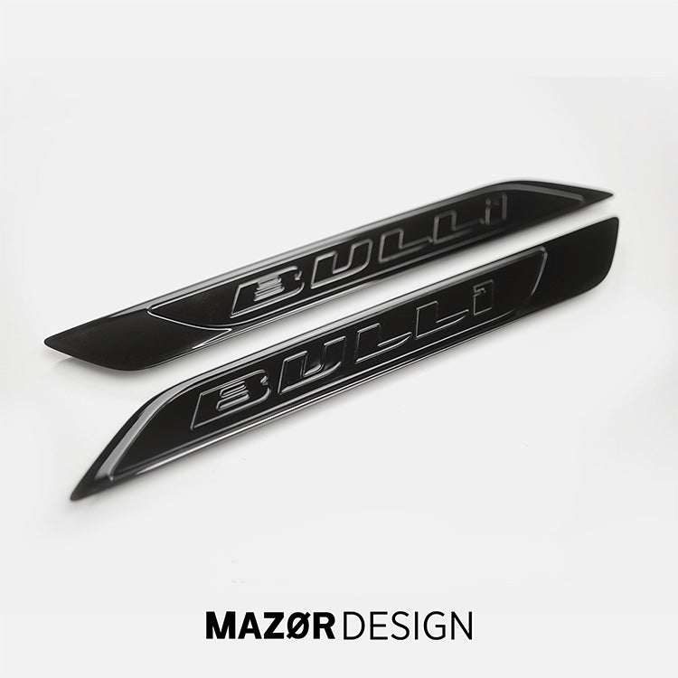 VW T7 - Bulli Emblem Seite Schwarz Glanz