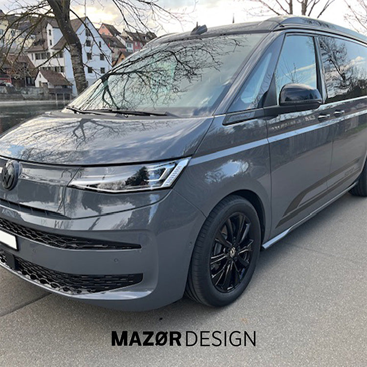 VW T7 - California Schriftzug Schwarz MATT Seitlich Kotflügel Plakette