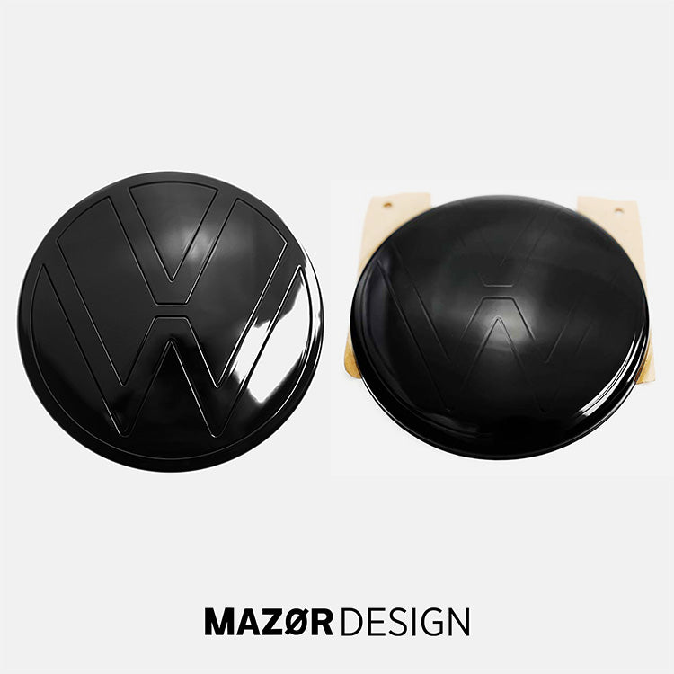 VW T7 - Emblem Vorne & Hinten Schwarz Glanz California Multivan