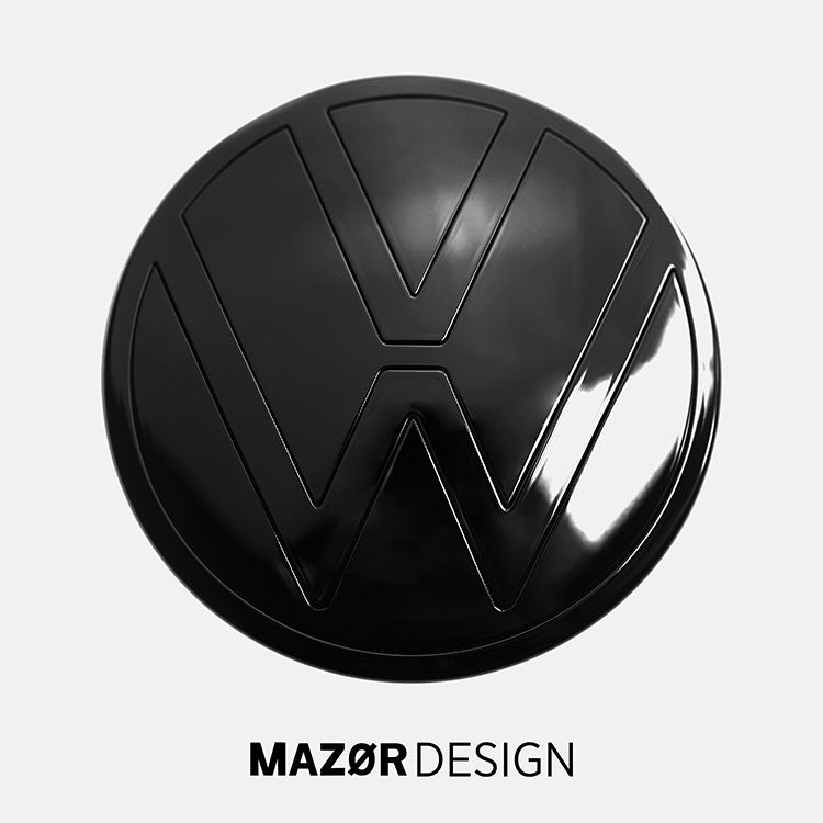VW T7 - Emblem Vorne Schwarz Glanz Multivan California