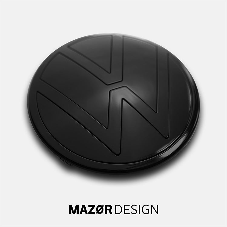 VW T7 - Emblem Vorne & Hinten Schwarz Glanz California Multivan