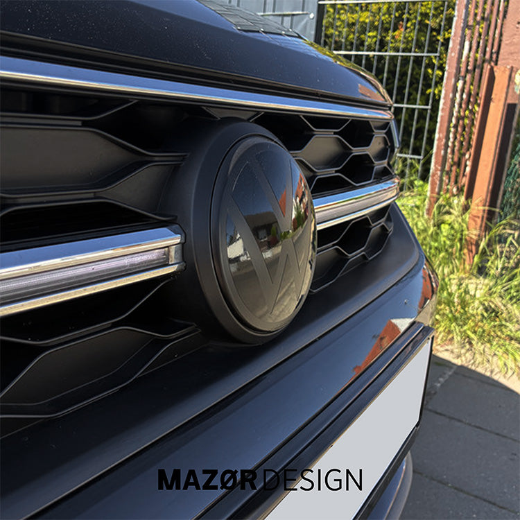 VW Taigo - Emblem Vorne Schwarz Glanz