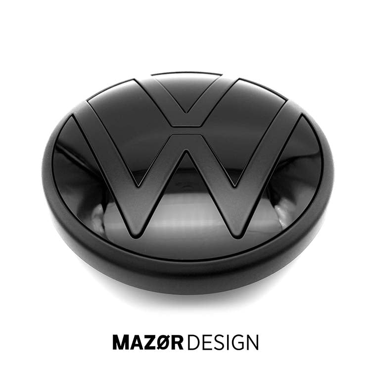 VW Tiguan 2 Facelift - Emblem Hinten Schwarz Glanz & Matt