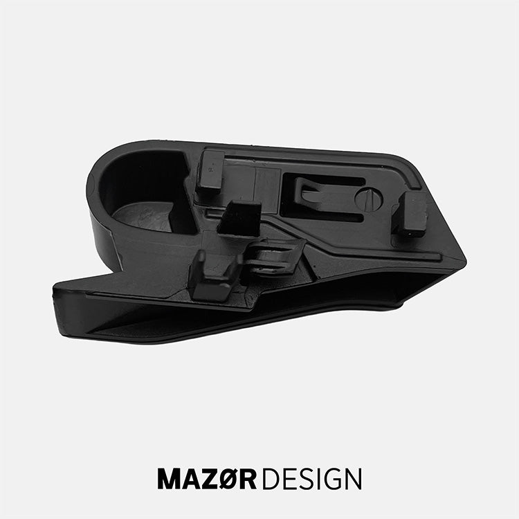 VW Tiguan 2 Facelift - R-Line Emblem Vorne Kühlergrill Schwarz Glanz