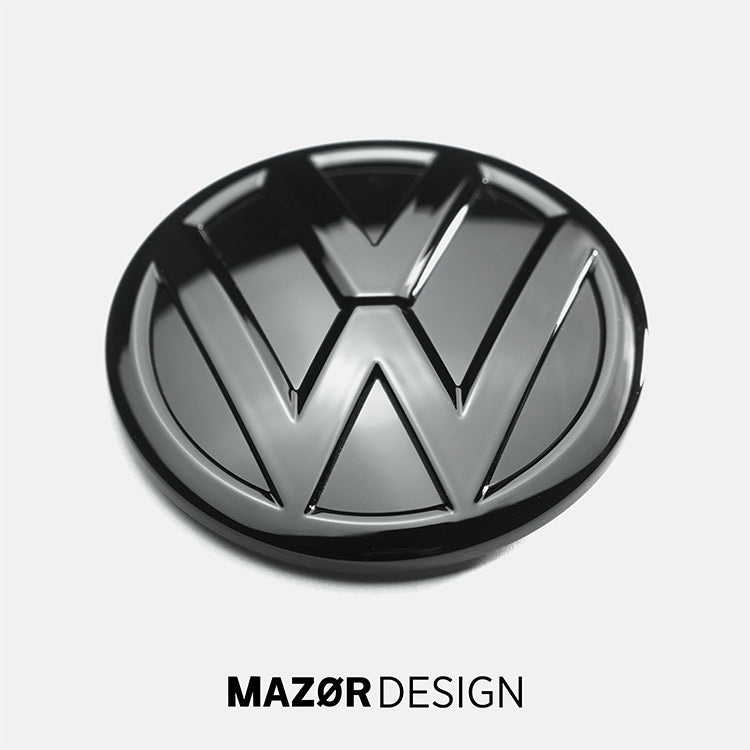 VW Tiguan 2 - Emblem Hinten Schwarz Glanz