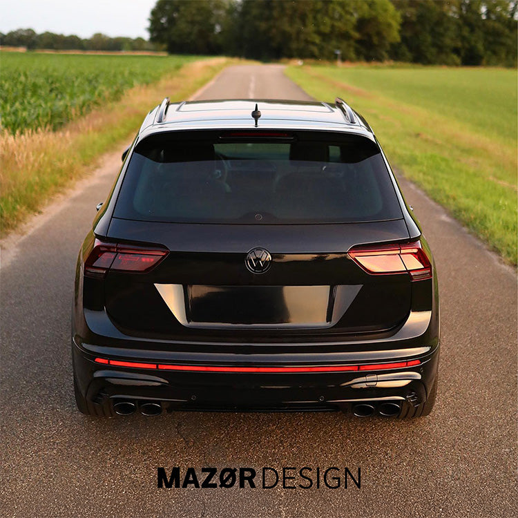 VW Tiguan 2 - Emblem Hinten Schwarz Glanz