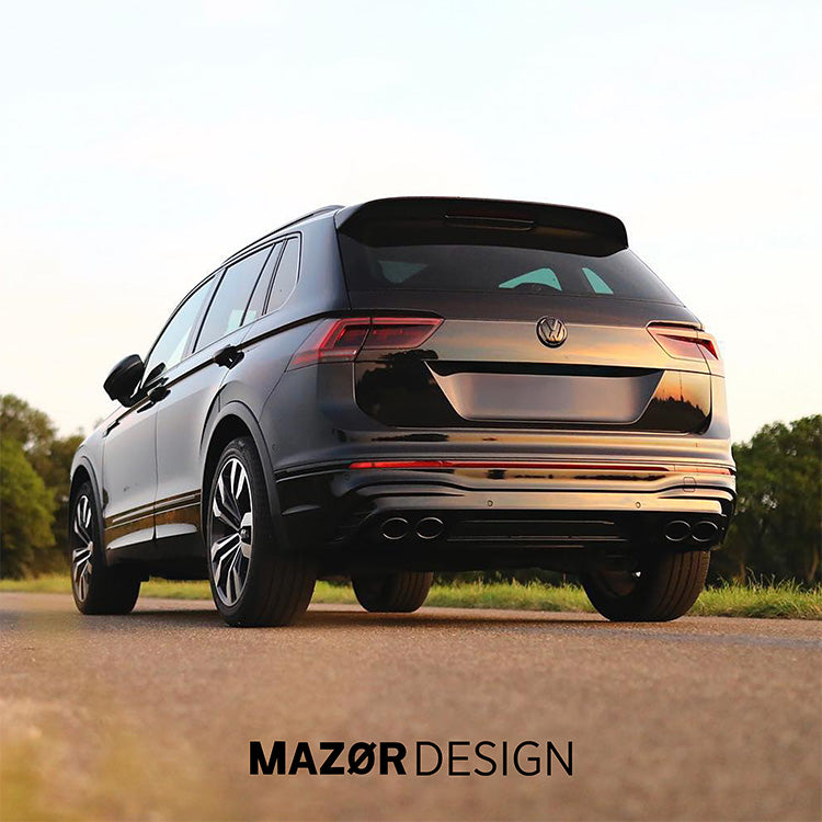 VW Tiguan 2 - Emblem Hinten Schwarz Glanz