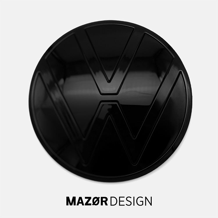 VW Tiguan 3 - Emblem Hinten Schwarz Glanz