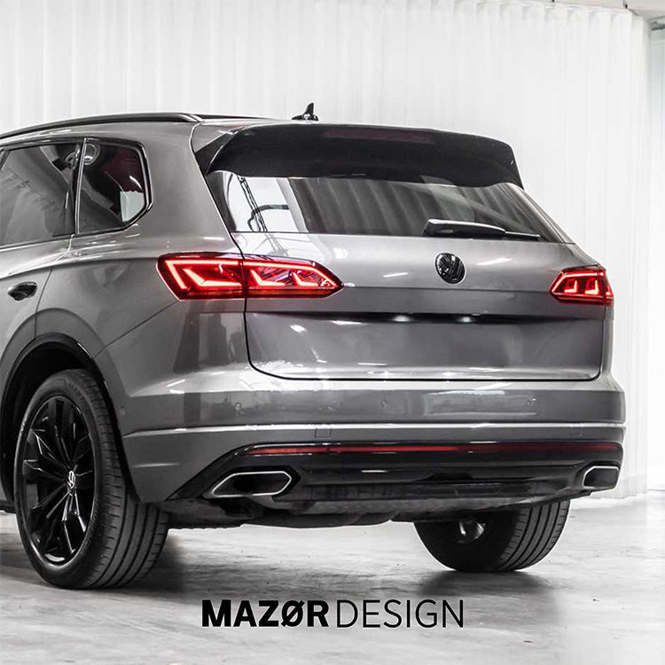 VW Touareg 3 Facelift - Emblem Hinten Schwarz (08/20-05/23)