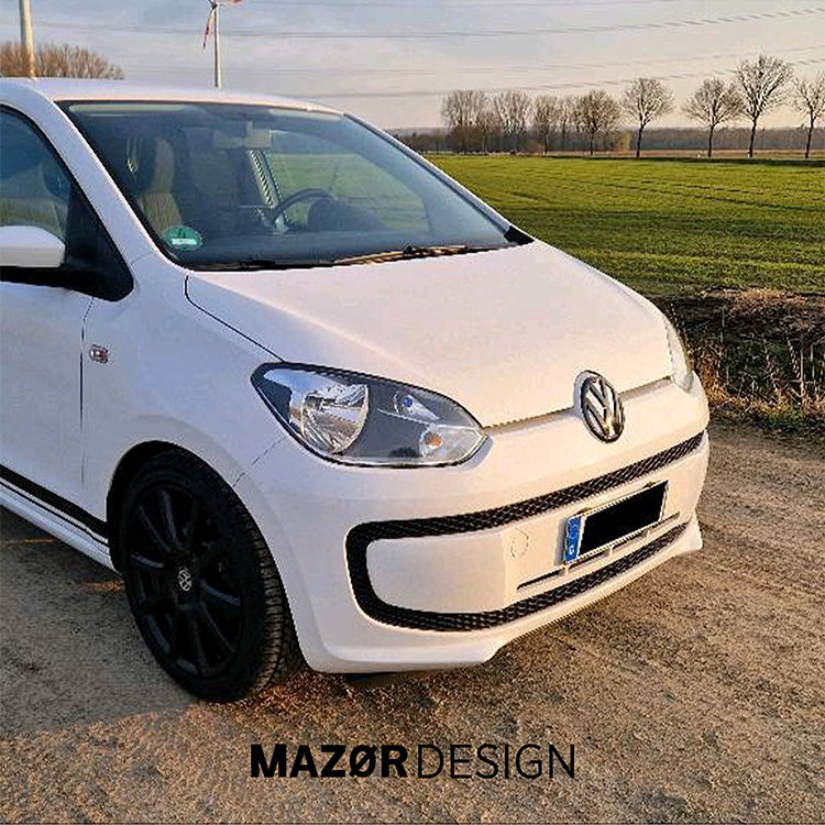 VW Up! - Emblem Vorne Schwarz Glanz bis 06/16