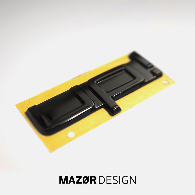 VW Up! - Schriftzug Logo Hinten Heckklappe Schwarz