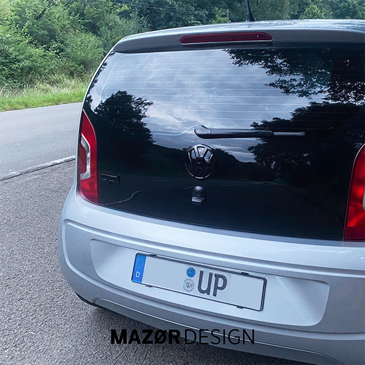 VW Up! - Schriftzug Logo Hinten Heckklappe Schwarz
